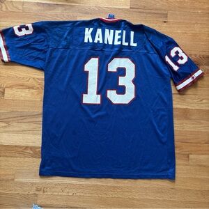 vintage champion Danny Kanell Giants jersey sz 52 rare